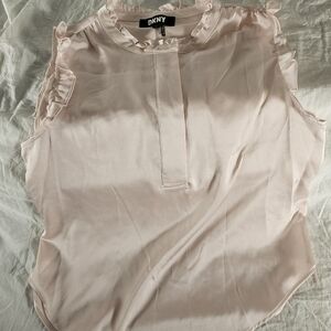 DKNY NWOT Women's Light Pink Sleeveless Top